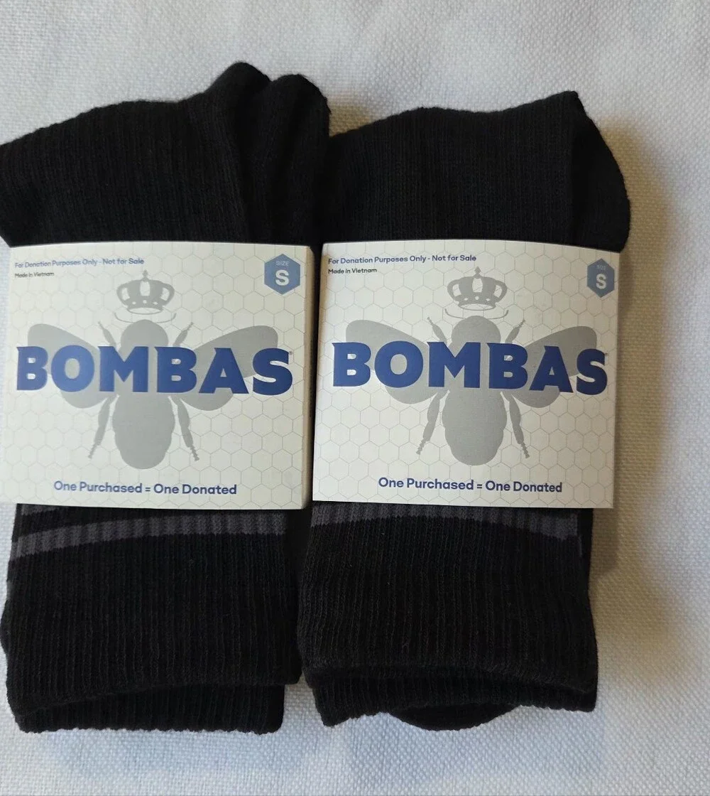 BOMBAS High Socks Small 2 pairs New